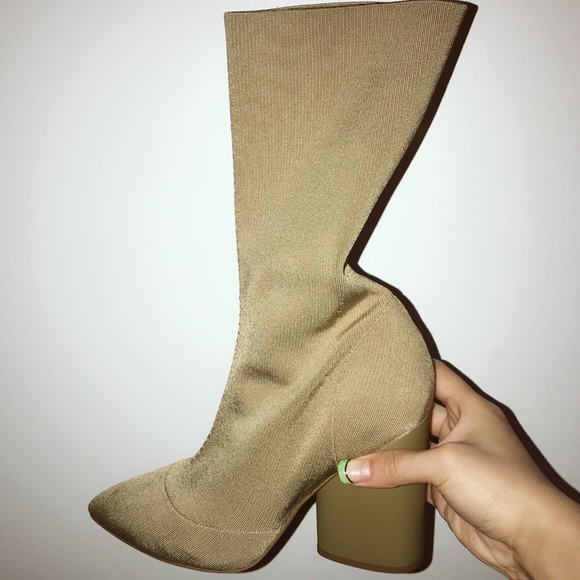 Yeezy Shoes Yeezy Season 4 High Heel Sock Boots Poshmark
